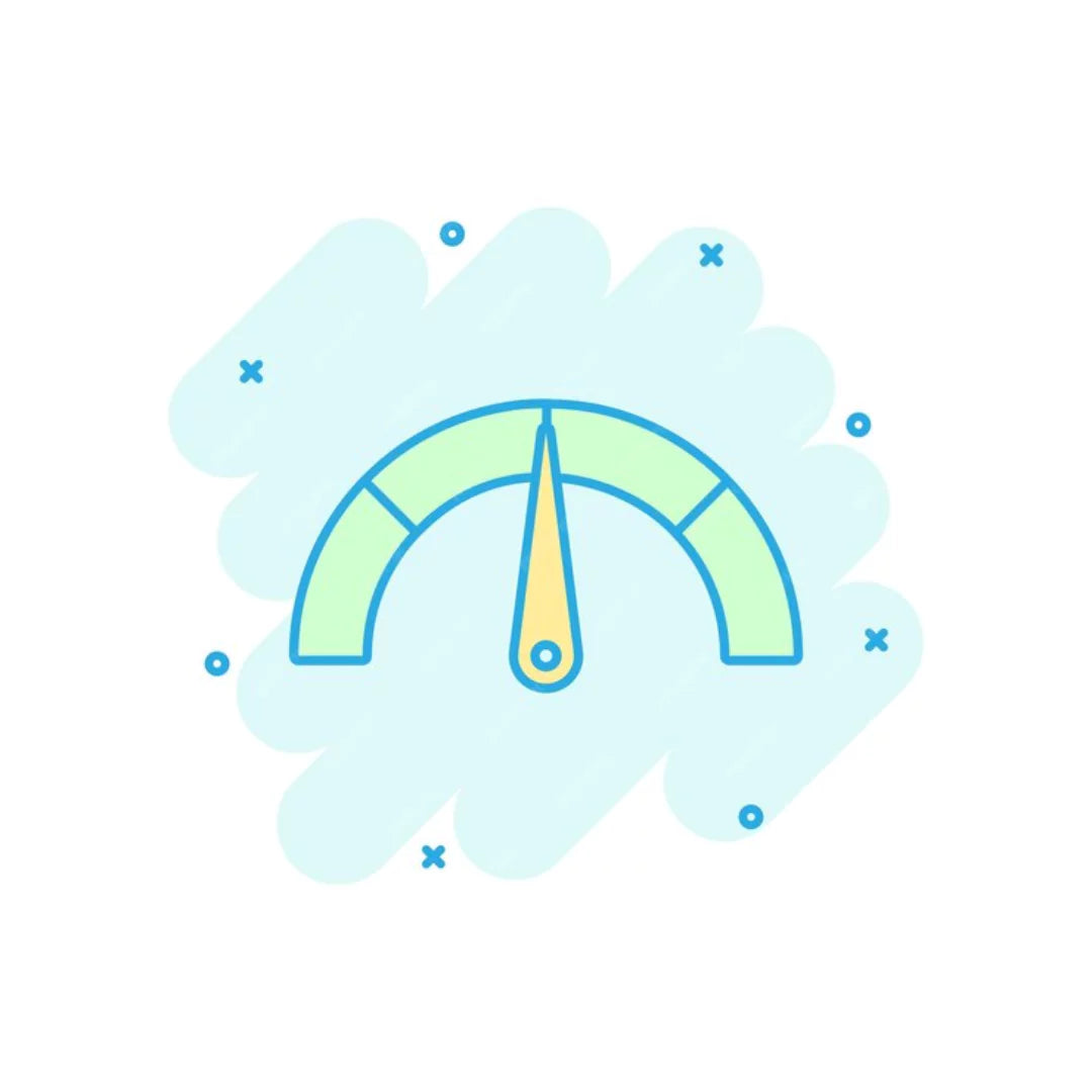 Temperature display meter