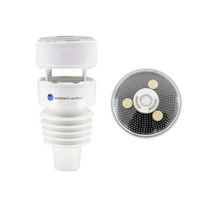 Ambient Weather WS-4000 Solar Powered UltraSonic Wi-Fi Weather Station