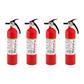 Kidde Dry Fire Chemical Extinguisher for Home, 1-A:10-B:C (mounting bracket included) - Weathershack