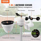 Vevor weather station with 7-in-1 outdoor sensor