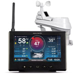 AcuRite 5-in-1 weather station with HD display showing live outdoor conditions
