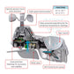 acurite 5 in 1 weather sensor internal detailed view