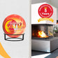 Portable Automatic Fire Extinguisher Ball with Bracket and Hook, Fire Types ABCEF (1.1Lb,0.5in diam)