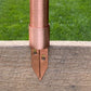 Copper Cup Deck Mount for World's Coolest Rain Gauge - Weathershack