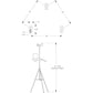 Tripod Kit for KestrelMet 6000 Cellular Weather Station - Weathershack