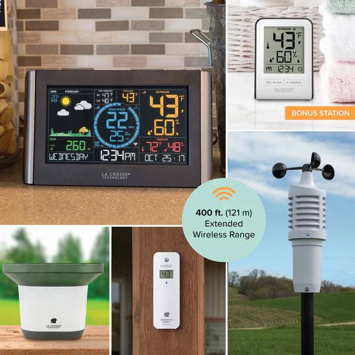 la crosse technology v22 wrthv2 wi fi professional weather station
