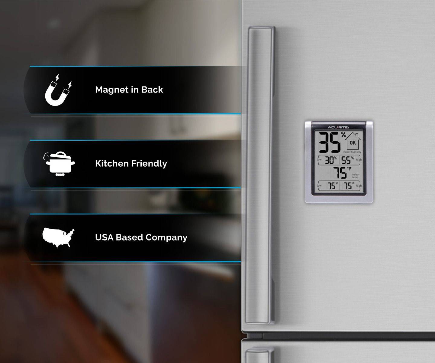 AcuRite Indoor Temperature and Humidity Monitor - Weathershack