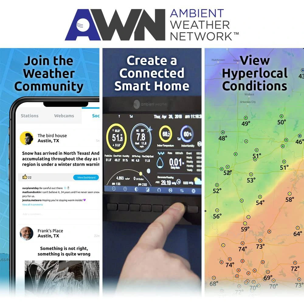 Ambient Weather WS-2902 WiFi Smart Weather Station - Weathershack