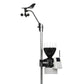 Davis weather station with sensors and components.