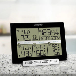 La Crosse Technology Weather Station with Multiple Location Monitoring with 3 sensors included - Weathershack