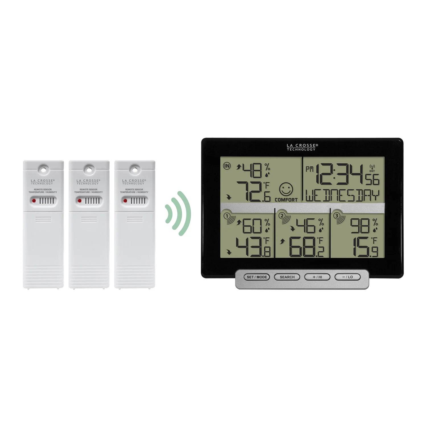 La Crosse Technology Weather Station with Multiple Location