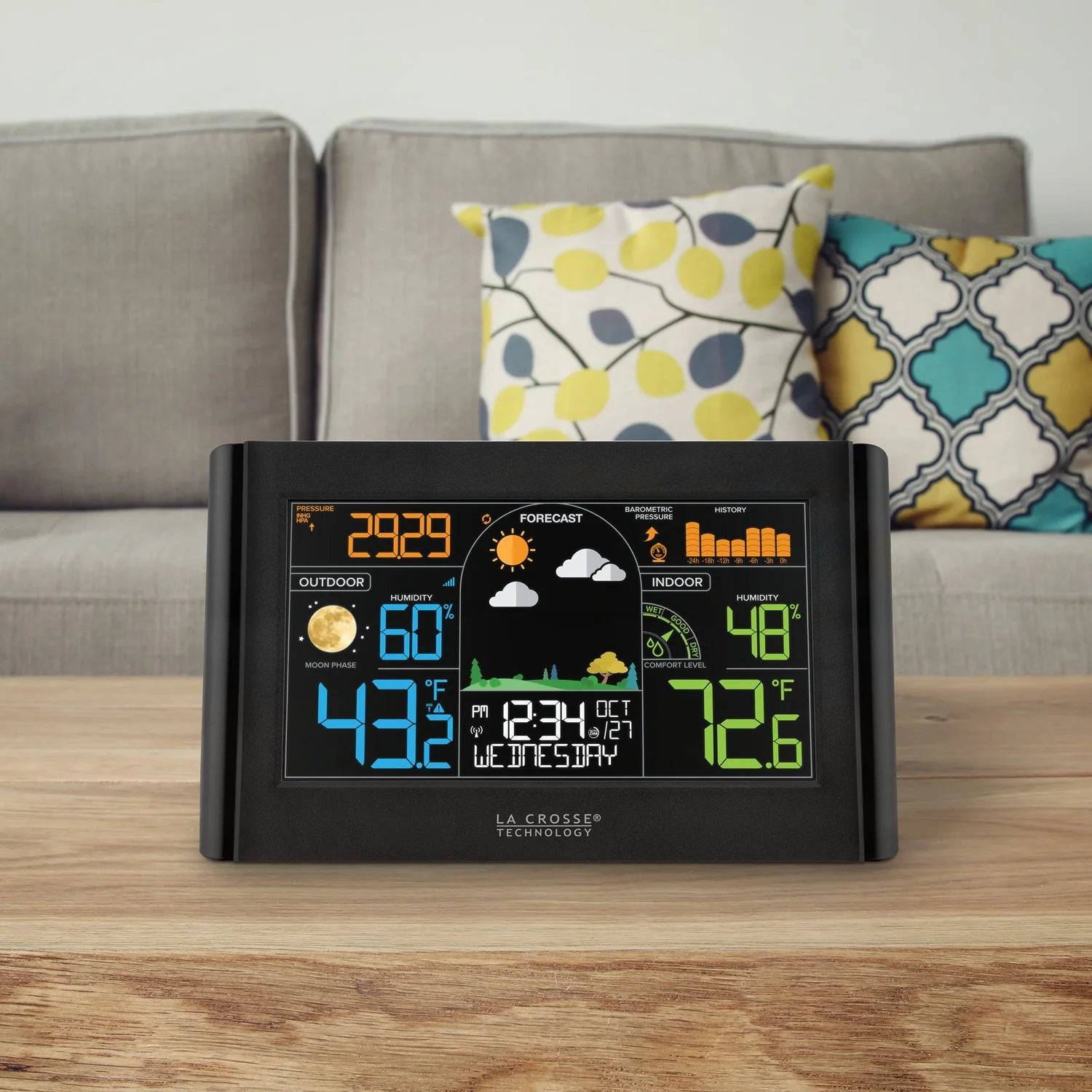 La Crosse Technology Wireless Color Weather Station with Bonus Display - Weathershack