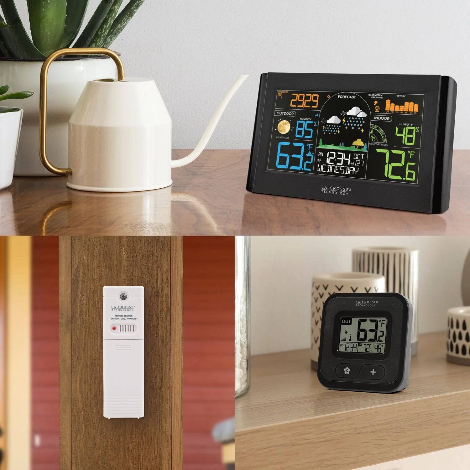 La Crosse Technology Wireless Color Weather Station with Bonus Display - Weathershack