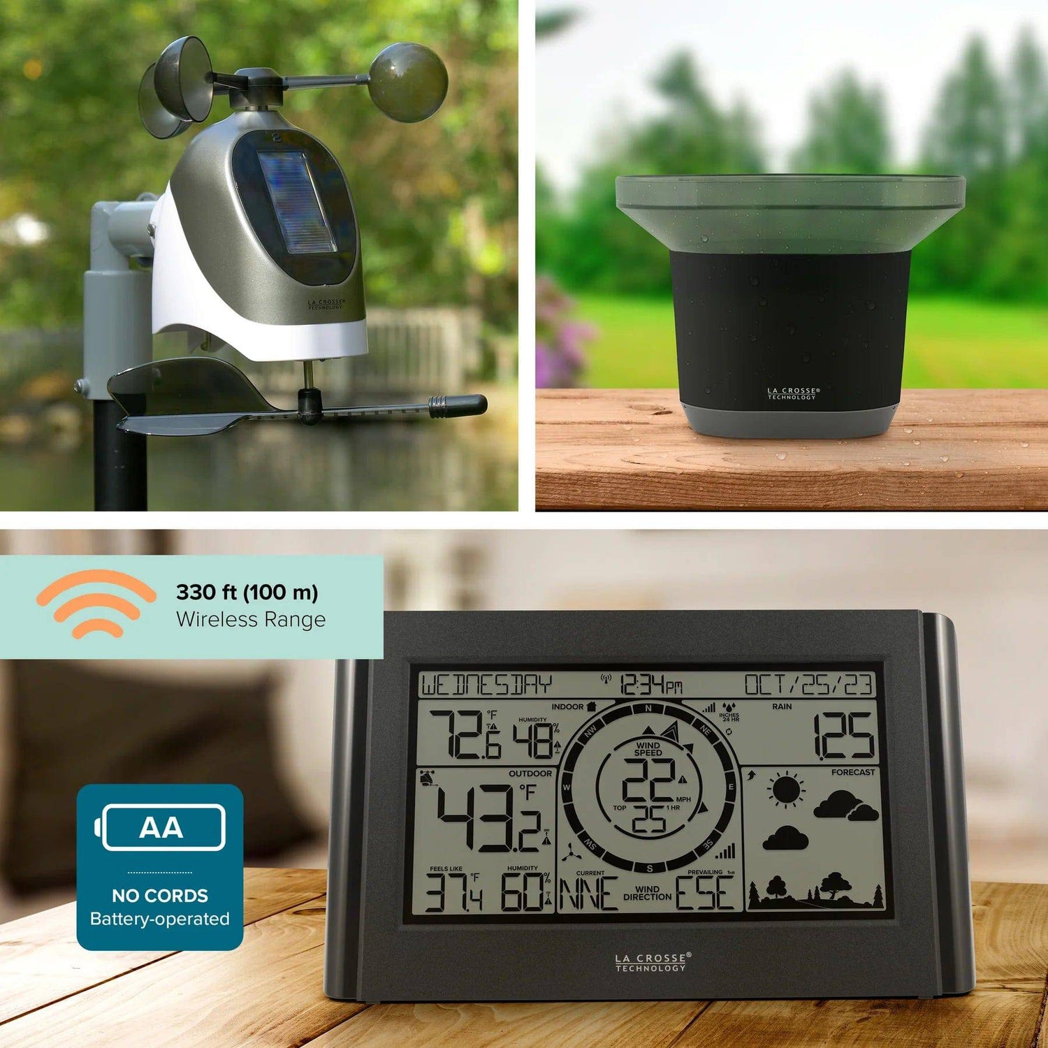 La Crosse Technology Wireless Professional Weather Station - Weathershack