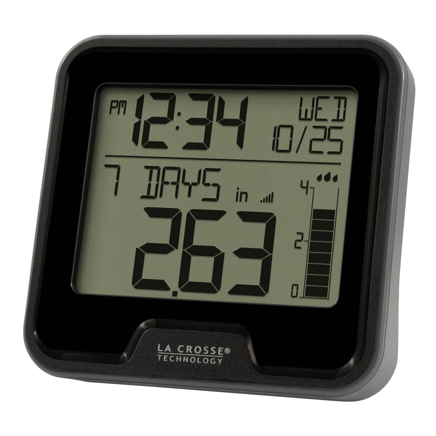 La Crosse Technology Digital Rain Gauge with Indoor Temperature - Weathershack