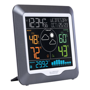La Crosse Technology Wireless Color Weather Station with Barometric Pressure & 36-Hr Historical Graph - Weathershack