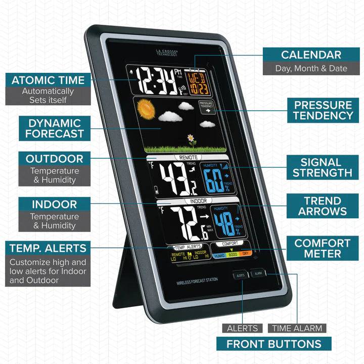 La Crosse Technology Wireless Color Weather Station - Weathershack
