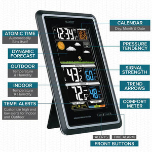 La Crosse Technology Wireless Color Weather Station - Weathershack