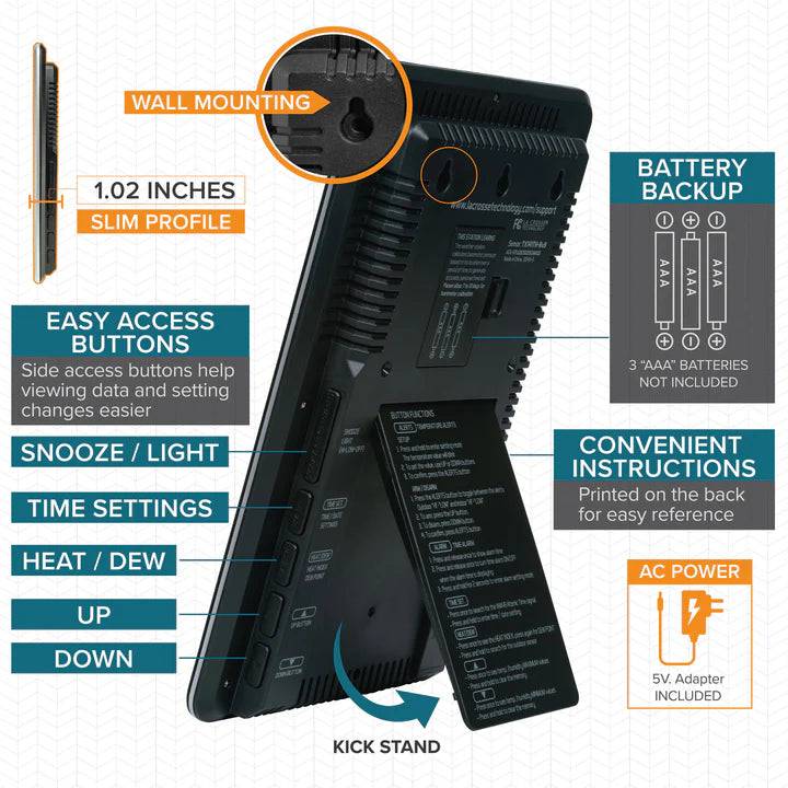 La Crosse Technology Wireless Color Weather Station - Weathershack