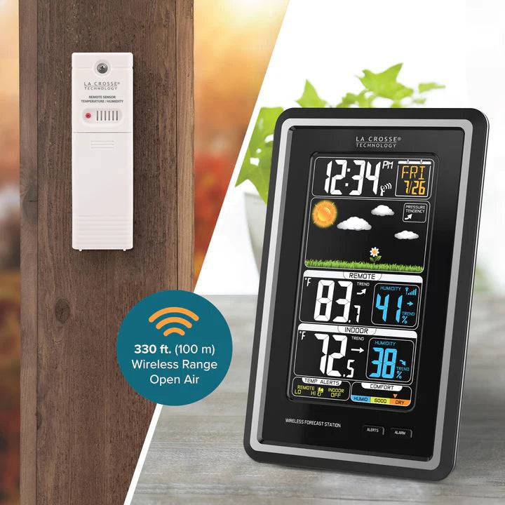 La Crosse Technology Wireless Color Weather Station - Weathershack
