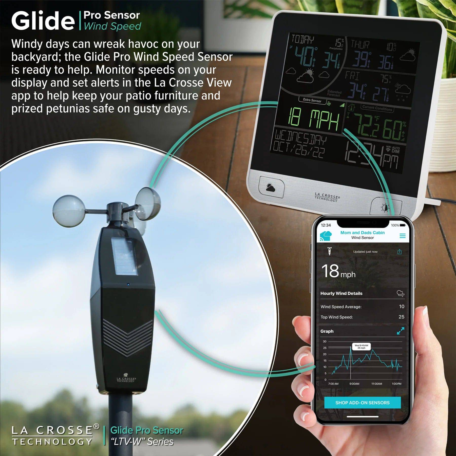 La Crosse Technology V15 Wi-Fi Multi-Day Forecast Weather Station - Weathershack