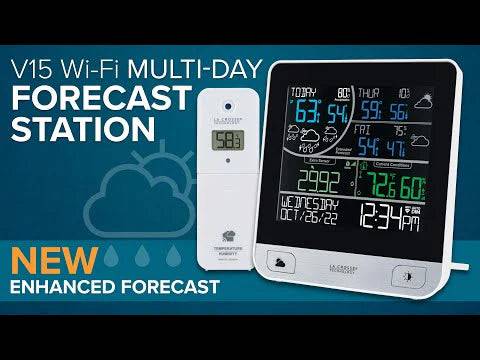 La Crosse Technology V15 Wi-Fi Multi-Day Forecast Weather Station - Weathershack