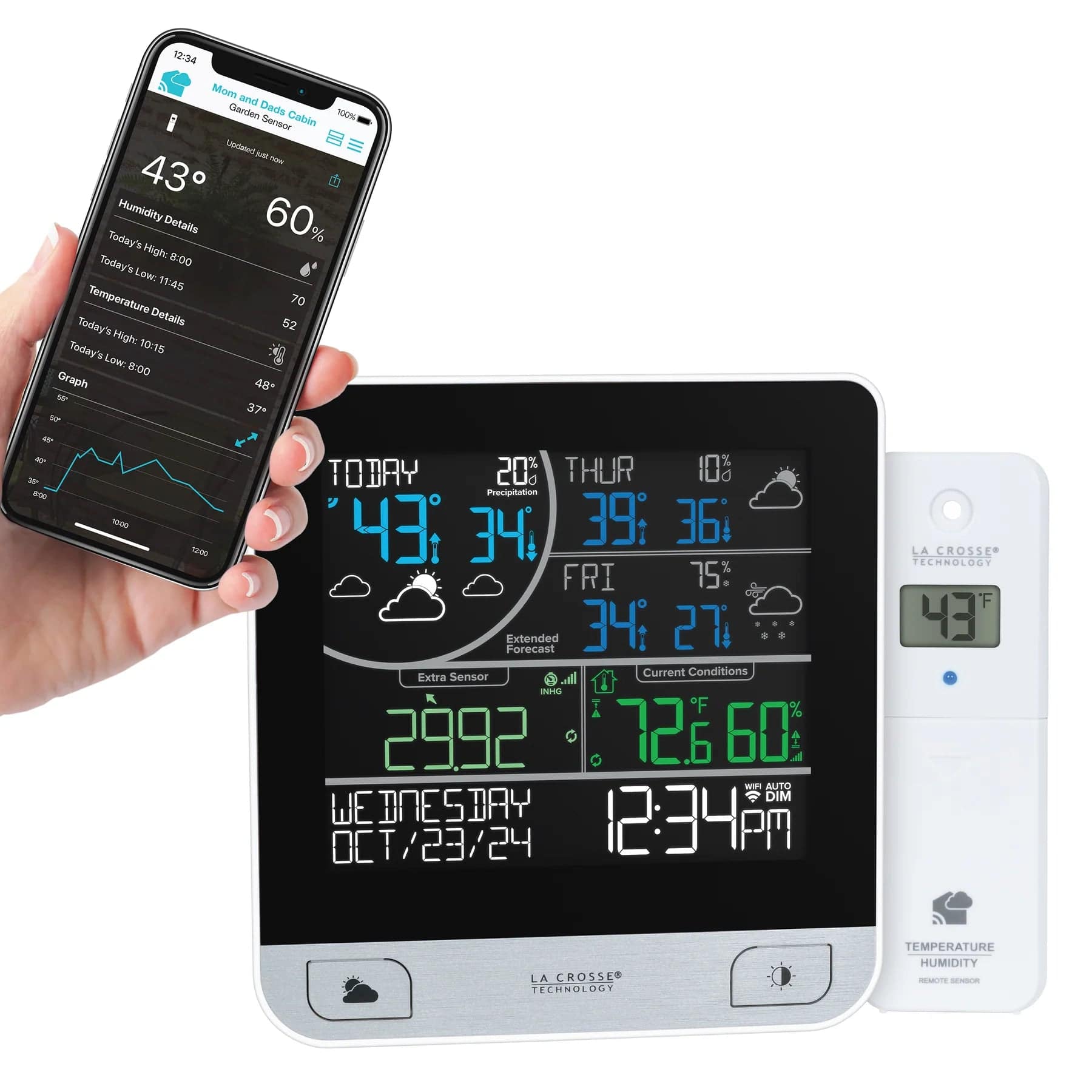 La Crosse Technology V15 Wi-Fi Multi-Day Forecast Weather Station - Weathershack