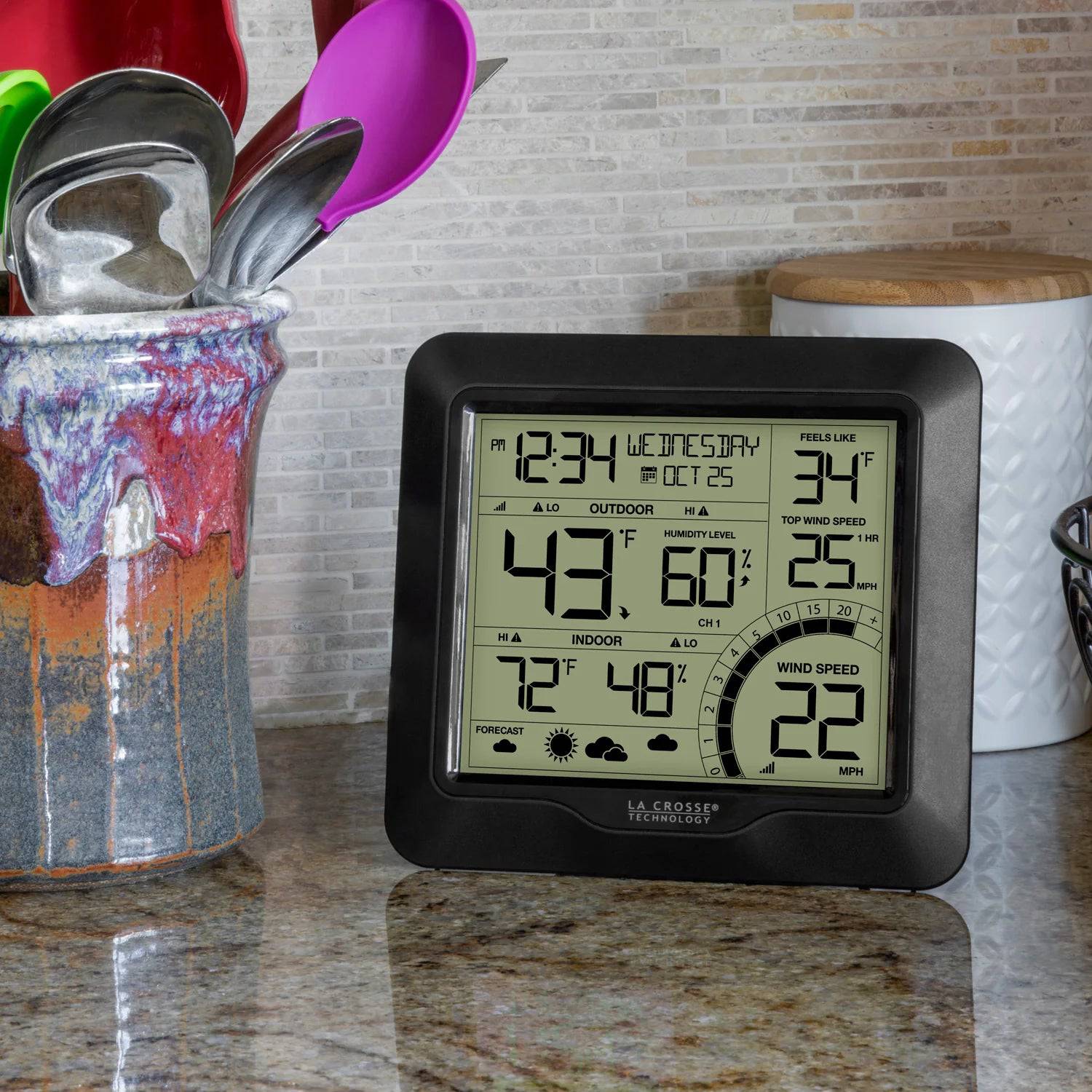 La Crosse Technology Weather Station with Wind Speed - Weathershack