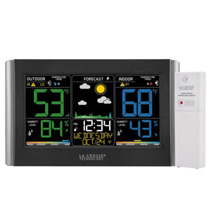 La Crosse Technology Wireless Weather Station with Customizable Alerts, Weather Forecast, Temperature, Dew Point, Humidity, Time & Heat Index - Bulk - Weathershack