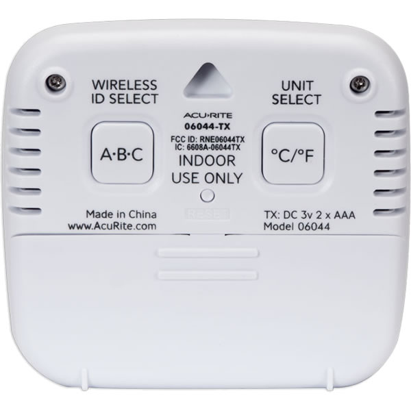 AcuRite 06044M Wireless Temperature and Humidity Monitor Sensor 
